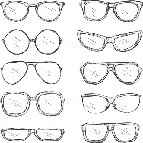 sunglasses reference drawing